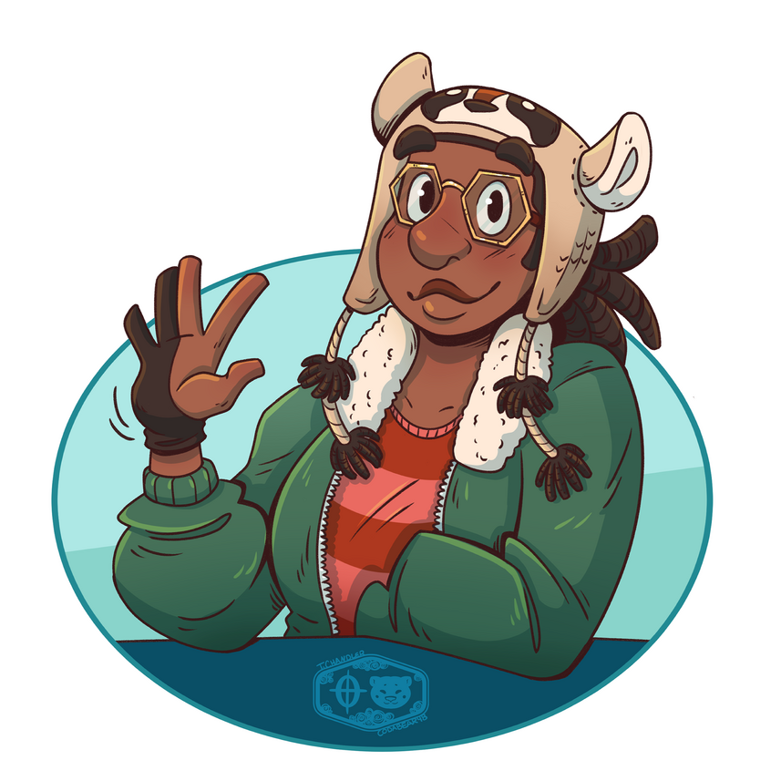 A 2D Digital Drawing of Ta'Neal